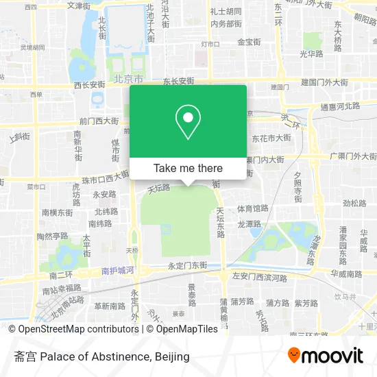 斋宫 Palace of Abstinence map