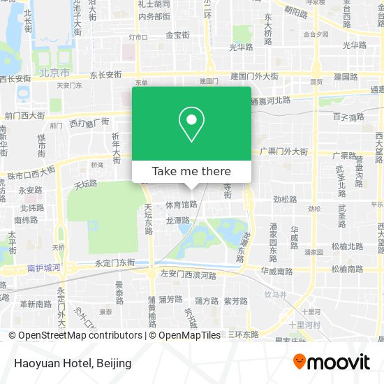 Haoyuan Hotel map