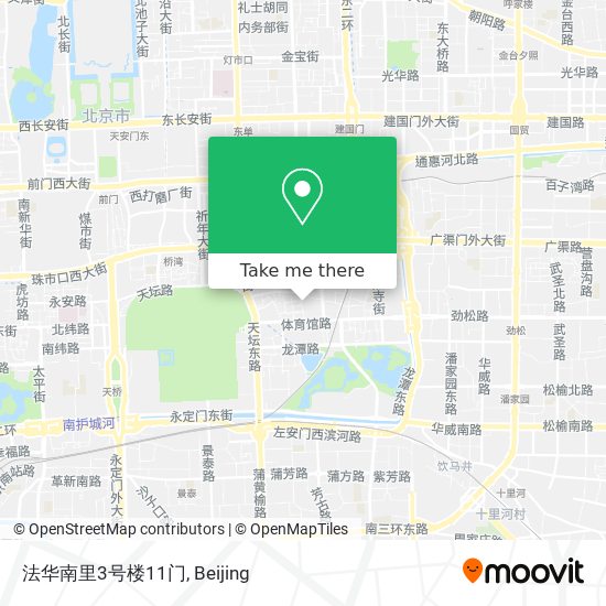 法华南里3号楼11门 map