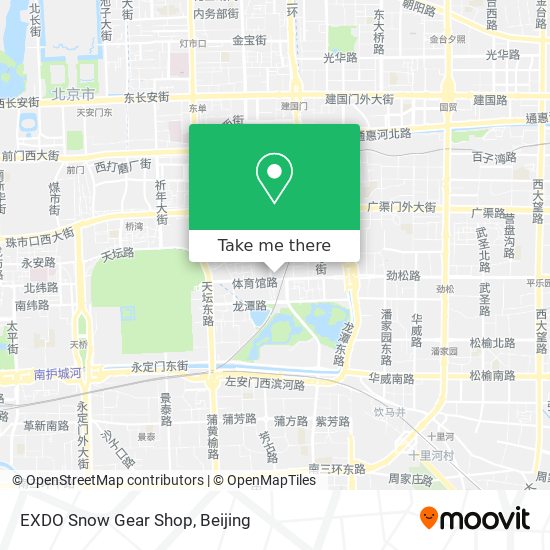 EXDO Snow Gear Shop map