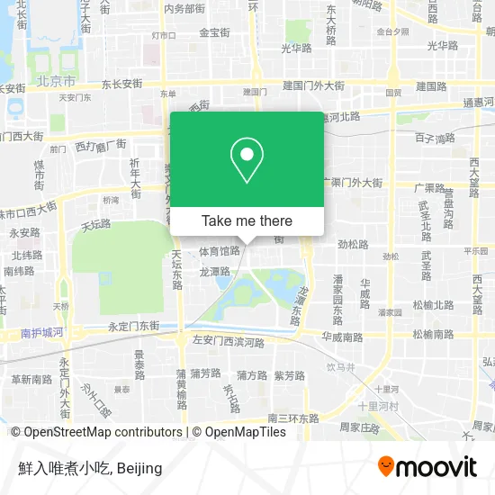鮮入唯煮小吃 map
