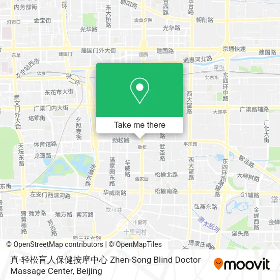 真-轻松盲人保健按摩中心 Zhen-Song Blind Doctor Massage Center map