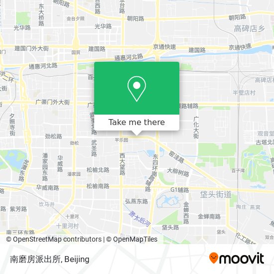 南磨房派出所 map
