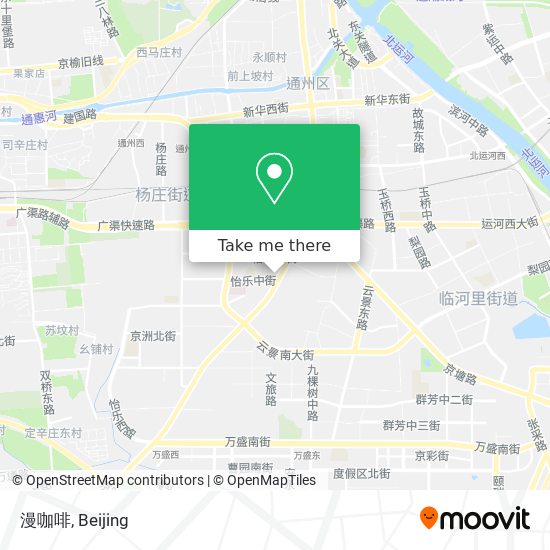 漫咖啡 map