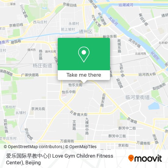 爱乐国际早教中心(I Love Gym Children Fitness Center) map