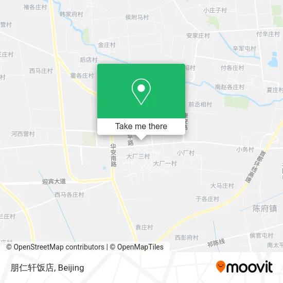 朋仁轩饭店 map