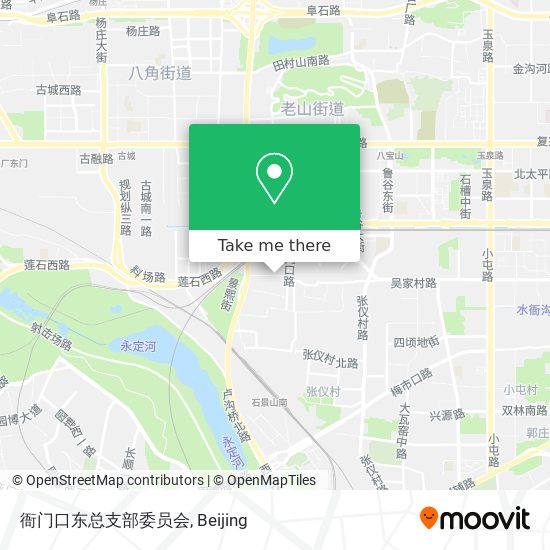 衙门口东总支部委员会 map