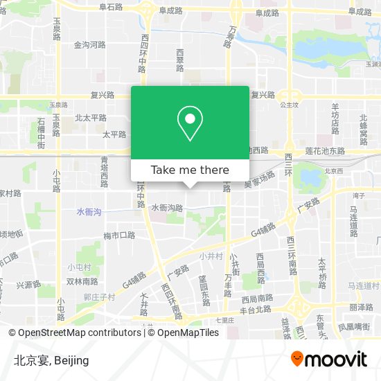 北京宴 map