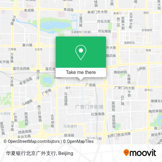 华夏银行北京广外支行 map