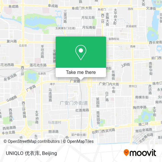 UNIQLO 优衣库 map