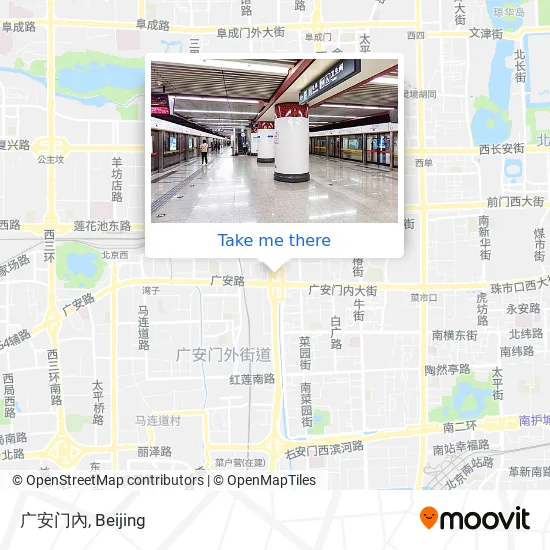 广安门內 map