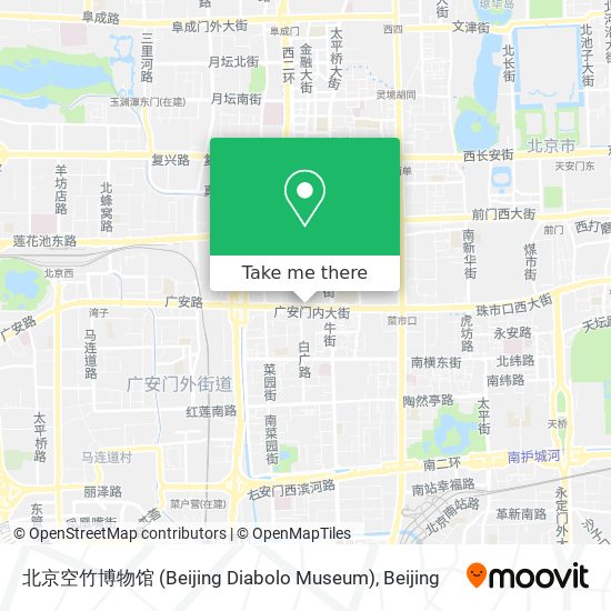 北京空竹博物馆 (Beijing Diabolo Museum) map