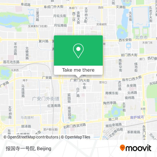 报国寺一号院 map