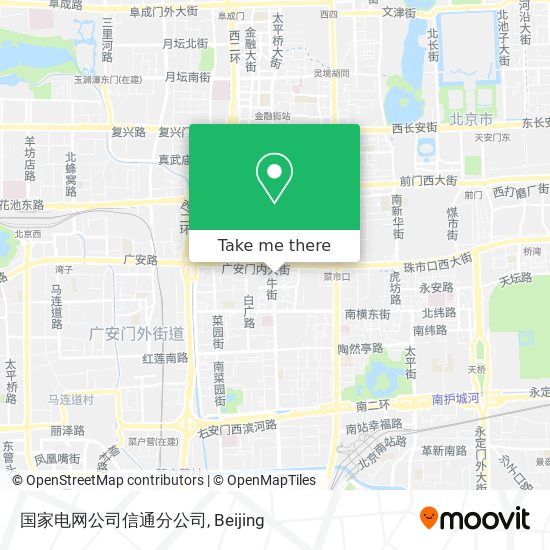 国家电网公司信通分公司 map