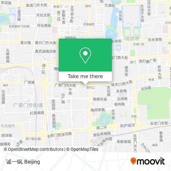 诚一锅 map