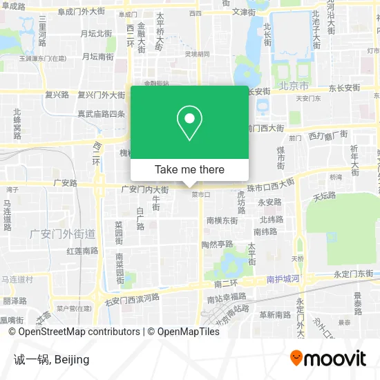 诚一锅 map