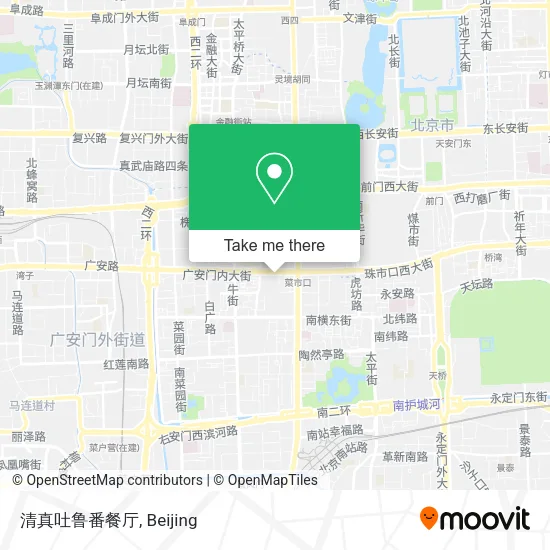 清真吐鲁番餐厅 map