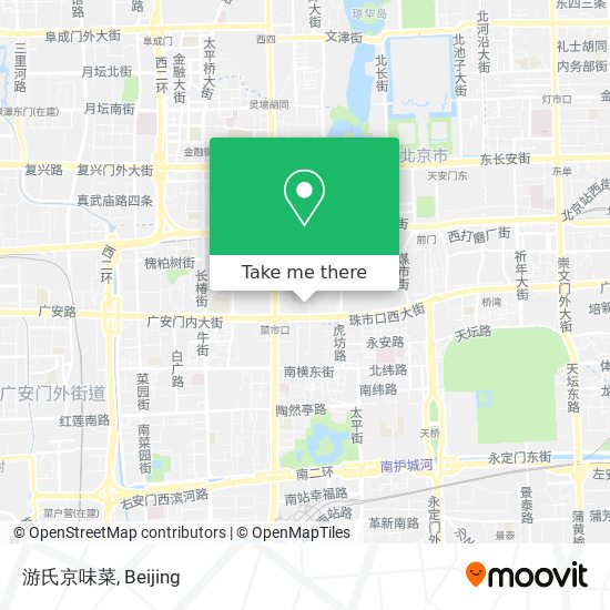 游氏京味菜 map