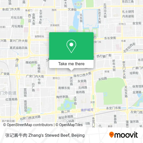 张记酱牛肉 Zhang's Stewed Beef map