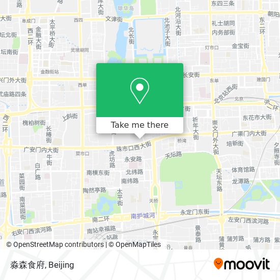 淼森食府 map