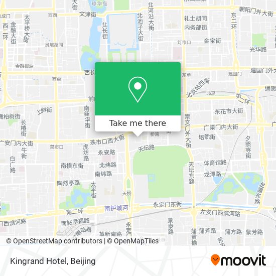 Kingrand Hotel map