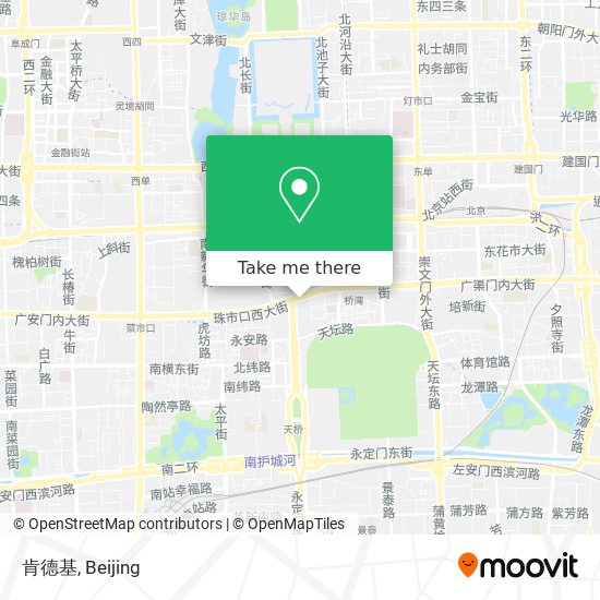 肯德基 map