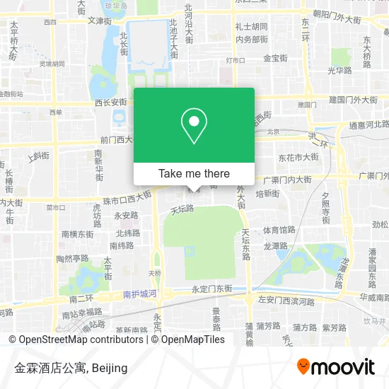 金霖酒店公寓 map