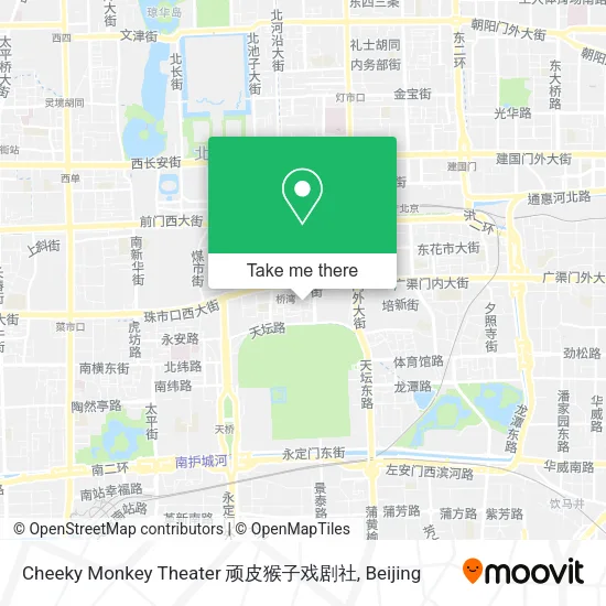 Cheeky Monkey Theater 顽皮猴子戏剧社 map