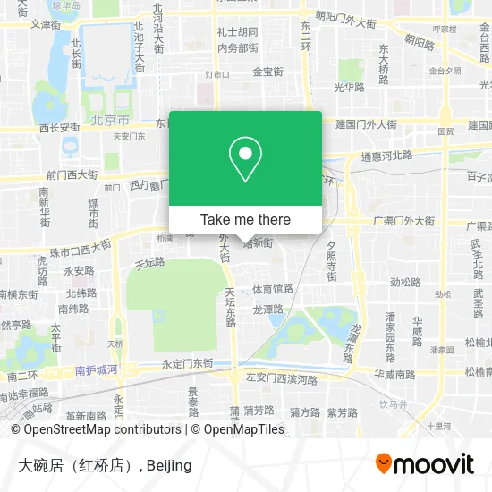 大碗居（红桥店） map