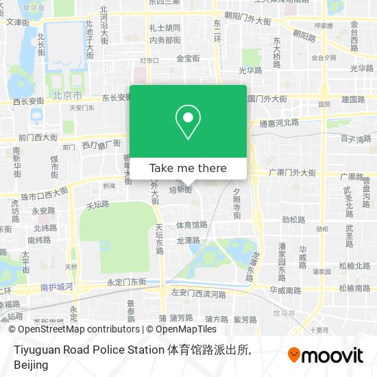 Tiyuguan Road Police Station 体育馆路派出所 map