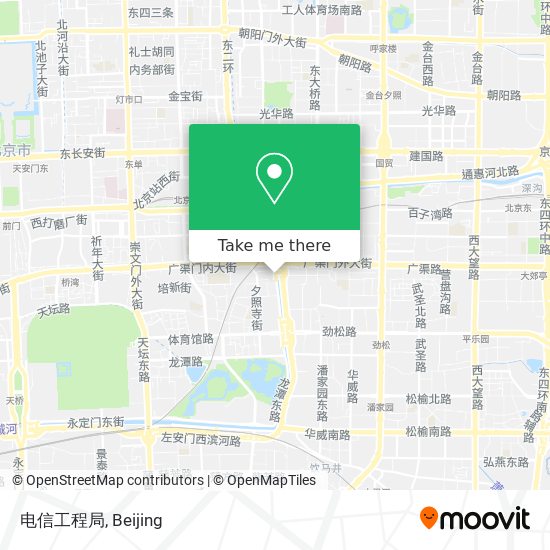 电信工程局 map
