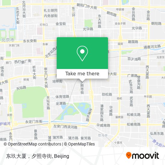 东玖大厦，夕照寺街 map