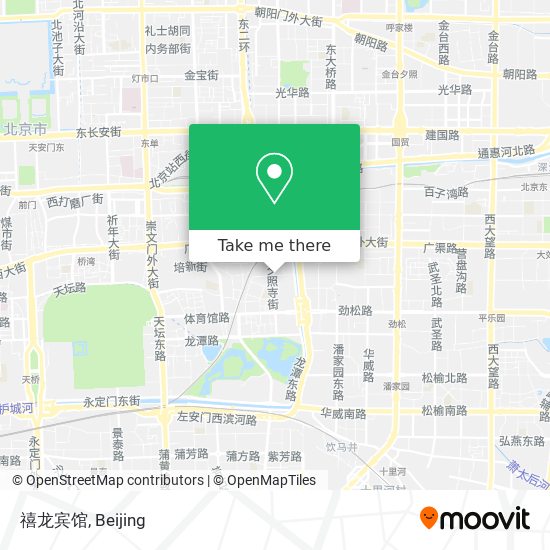 禧龙宾馆 map