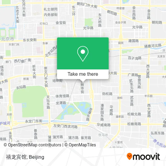 禧龙宾馆 map