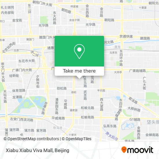 Xiabu Xiabu Viva Mall map