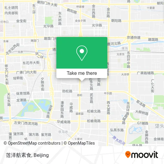 莲泽舫素食 map