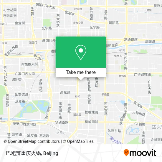 巴粑辣重庆火锅 map