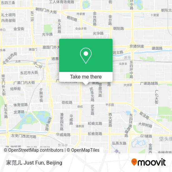 家范儿 Just Fun map