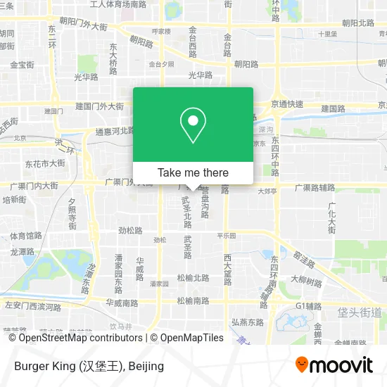Burger King (汉堡王) map