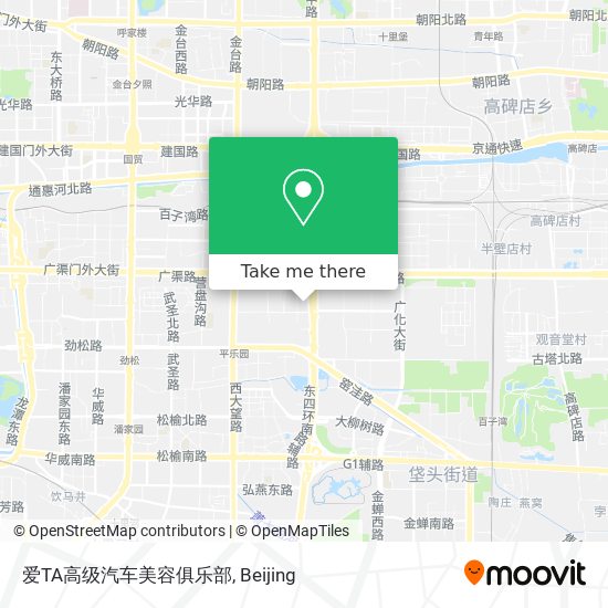 爱TA高级汽车美容俱乐部 map
