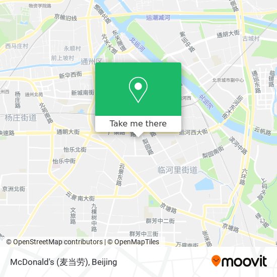 McDonald's (麦当劳) map