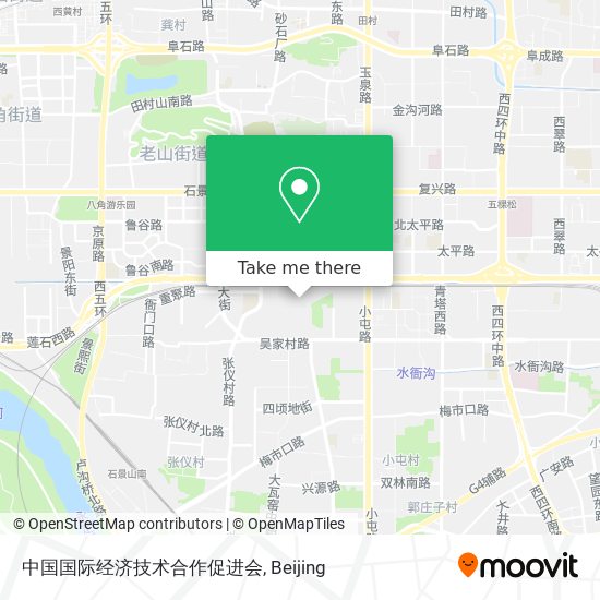 中国国际经济技术合作促进会 map