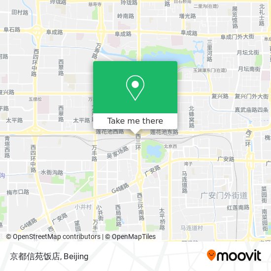 京都信苑饭店 map