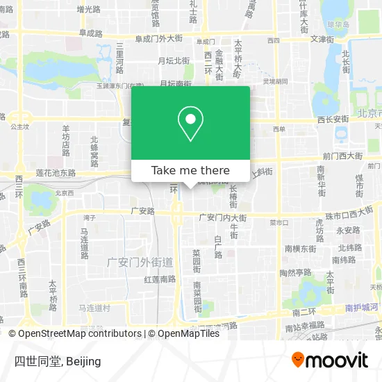 四世同堂 map