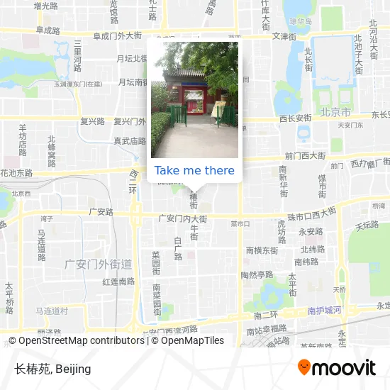 长椿苑 map