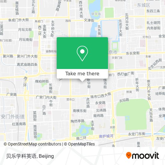 贝乐学科英语 map