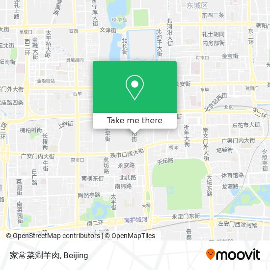 家常菜涮羊肉 map