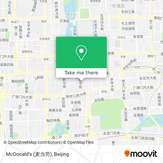 McDonald's (麦当劳) map