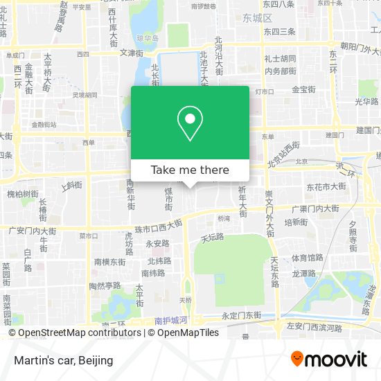 Martin's car map