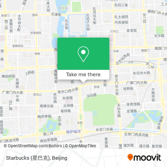 Starbucks (星巴克) map